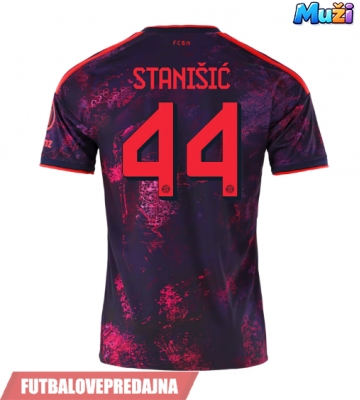 Lacne Muži Futbalové dres Bayern Munich Josip Stanisic #44 2026-27 Krátky Rukáv - Tretina